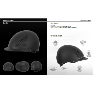 Nowak Center Kask jeździecki K-33