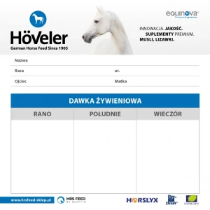 HRS – Tabliczka na boks