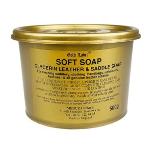 Gold Label Saddle Soap mydło glicerynowe do wyrobów skórzanych