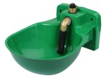 Kerbl Poidło dla bydła i koni z zaworem rurowym, tworzywo sztuczne K75, 1/2", zielone