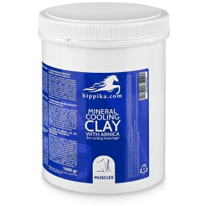HIPPIKA Glinka chłodząca mineralna z arniką 1kg + 500g gratis
