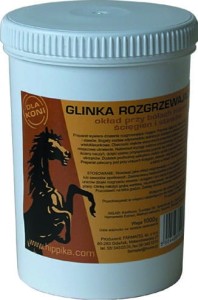 HIPPIKA Glinka rozgrzewająca 1000g + 500g