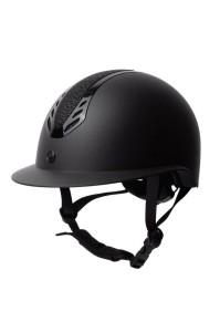 Horze CADENCE Kask jeździecki czarny wąż