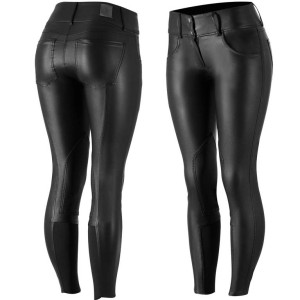 HORZE Bryczesy damskie Patch PU