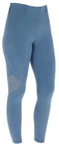 Legginsy jeździeckie z siateczką S/S 2026, damskie różowy, niebieski, orzechowy