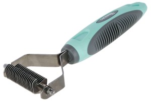 Kerbl Filcak do sierści dla psów, zakrzywiony, ostrze 20 cm, 18 cm