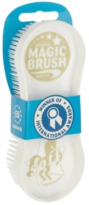 MagicBrush Szczotka dla konia Soft, biała lilia