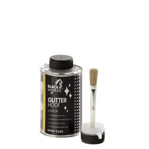 BLACK HORSE Olej do kopyt z brokatem Glitter Hoof Oi l 450ml